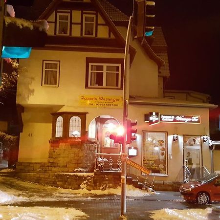 Pension Wasunger Tor Meiningen Exteriör bild