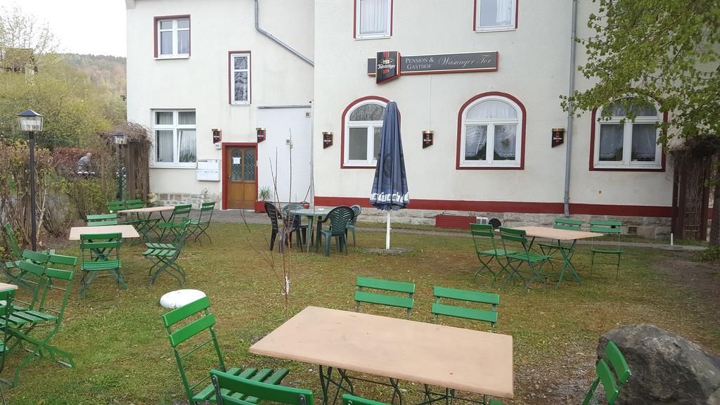 Pension Wasunger Tor Meiningen Exteriör bild