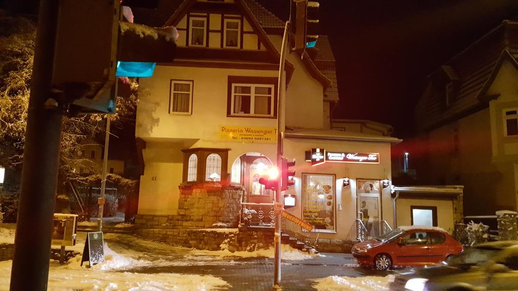 Pension Wasunger Tor Meiningen Exteriör bild
